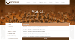 Desktop Screenshot of conservatoriosjdr.com.br