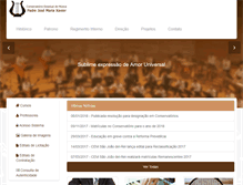 Tablet Screenshot of conservatoriosjdr.com.br